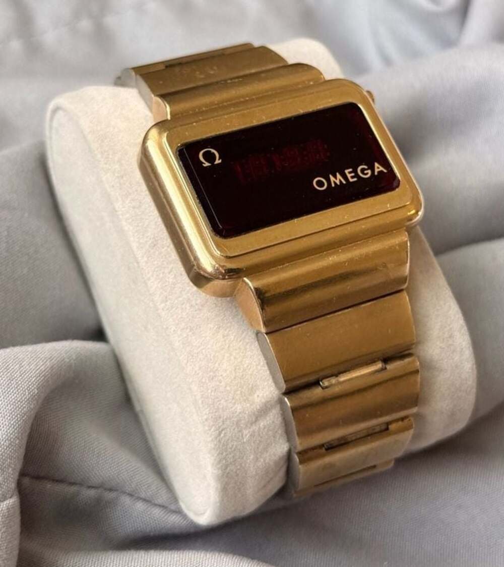 Vintage Omega Constellation Time Computer I LED Watch 14K Gold Filled - Picture 5 of 13